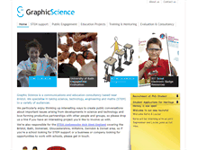 Tablet Screenshot of graphicscience.co.uk